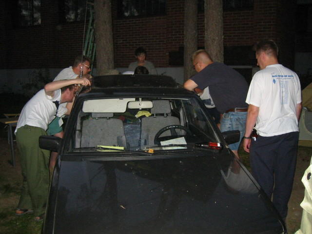 Leiri 2003. Auton avaimet