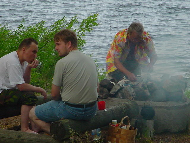 Irnijärvi, kahvitauko