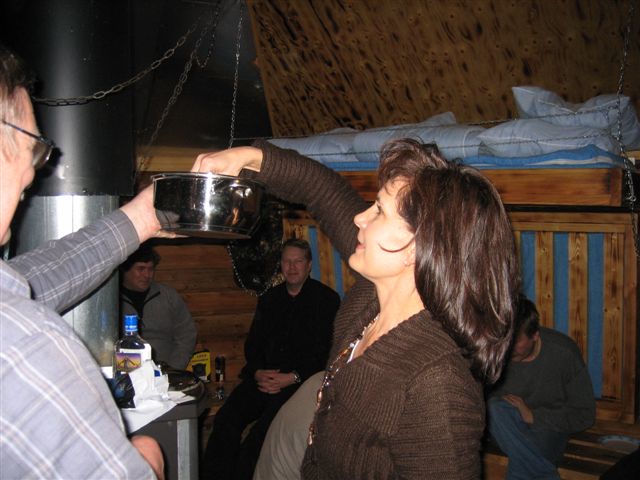 Onnetterena OH7RF:n xyl Riitta