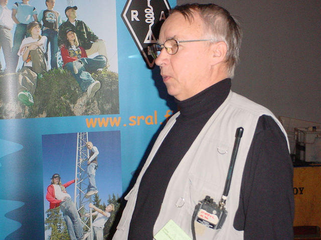 Alpo OH7VL oli tapahtuman kantava voima...