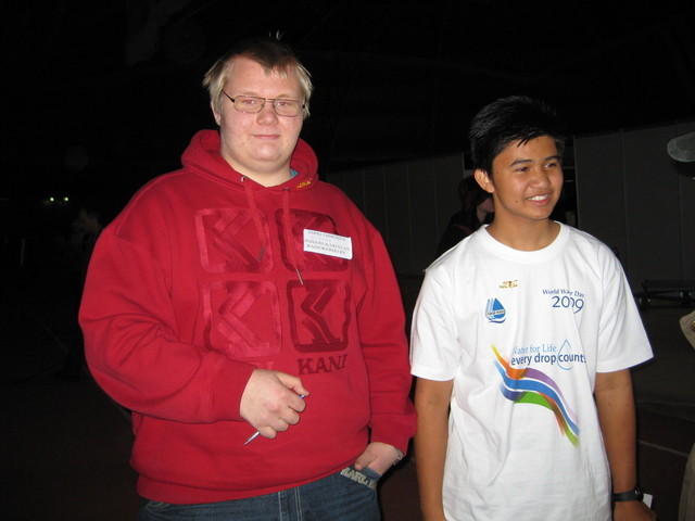 Tapio OH7FNB ja Khairul 9W2KPA