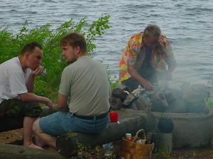 Irnijärvi, kahvitauko