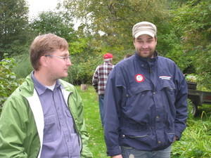 Jarkko OH7HKS ja Janne OH7TJ