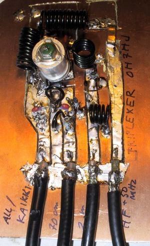 Alas 2 m HF 70 cm jako rigeille