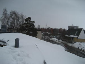 Näkymää kerhon katolta